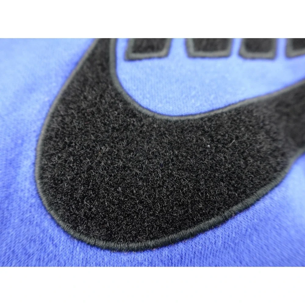 Nike‎ Sportswear Essential Cropped Hoodie Womens Large Blue CJ2034-480 Fleece
